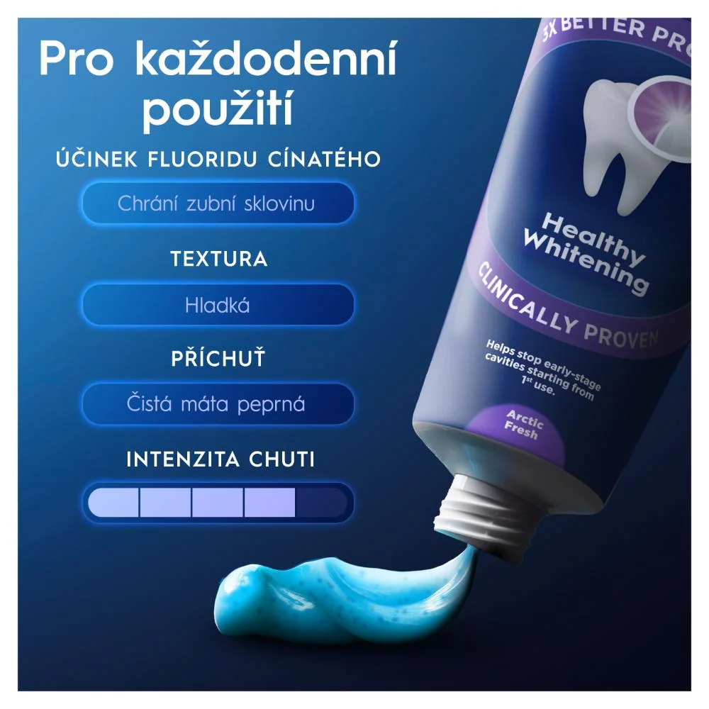 Oral-B Advanced Healthy Whitening Arctic Fresh zubní pasta 75 ml