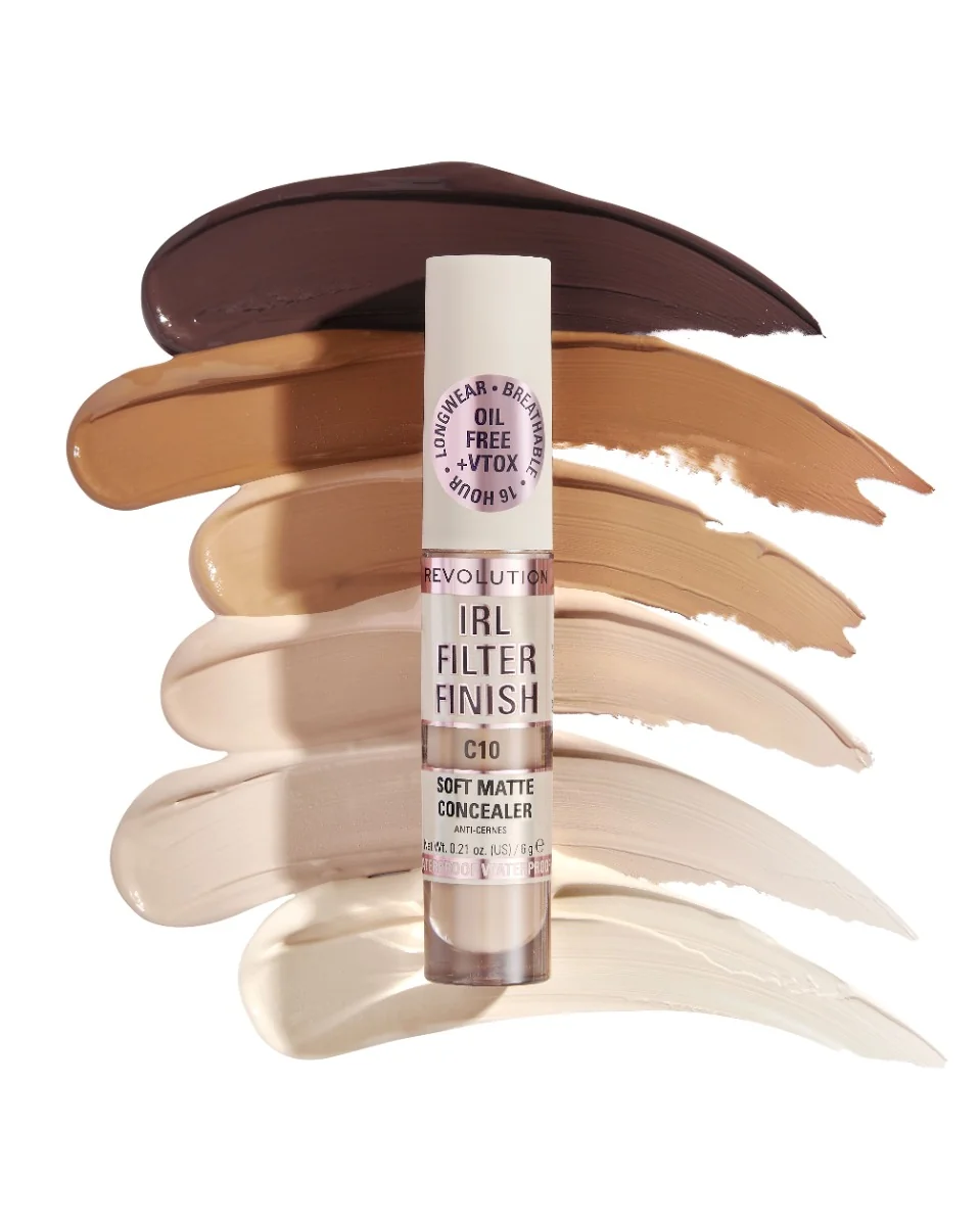 Makeup Revolution IRL Filter Finish Concealer C6 korektor 6 g