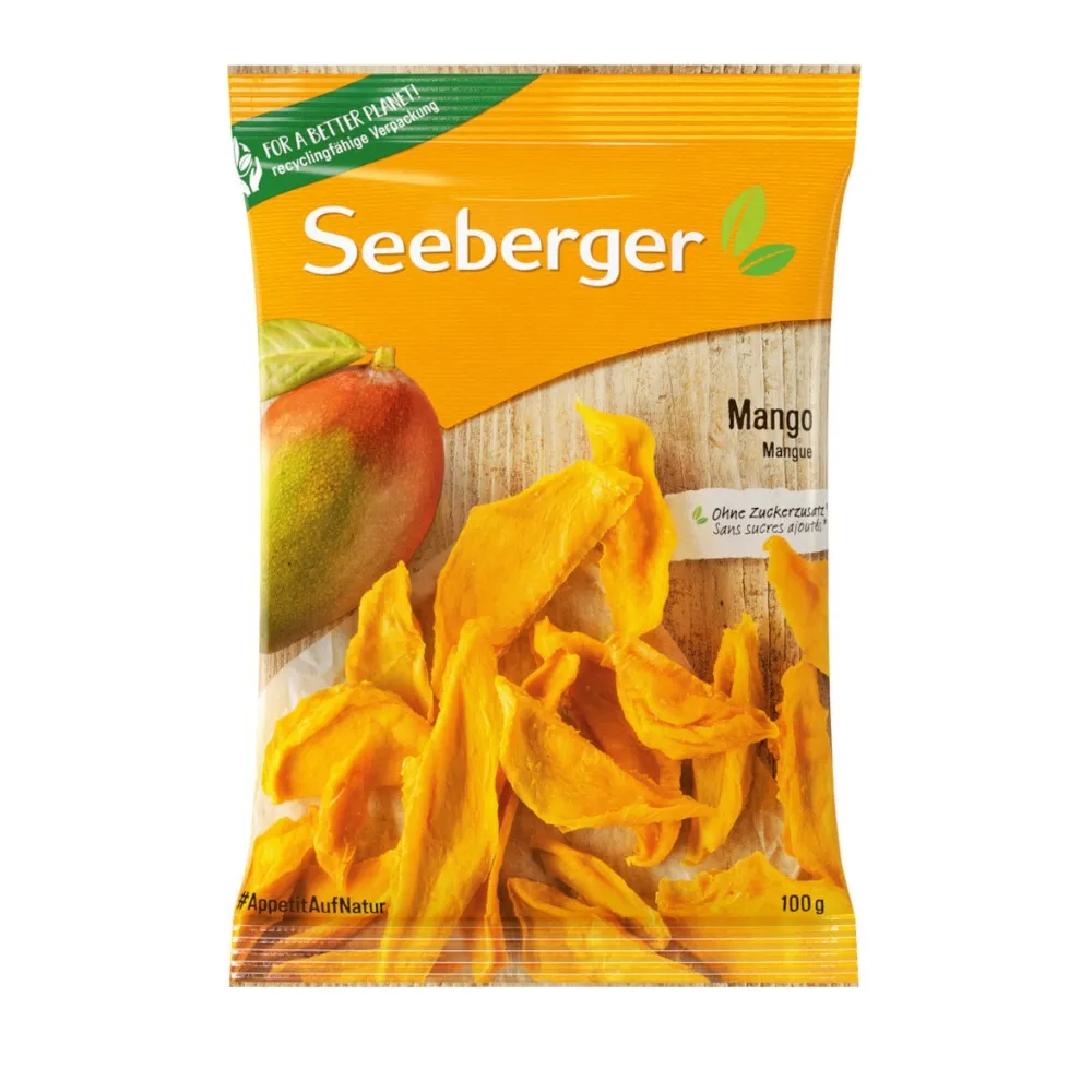 Seeberger Mango Strips 100 g