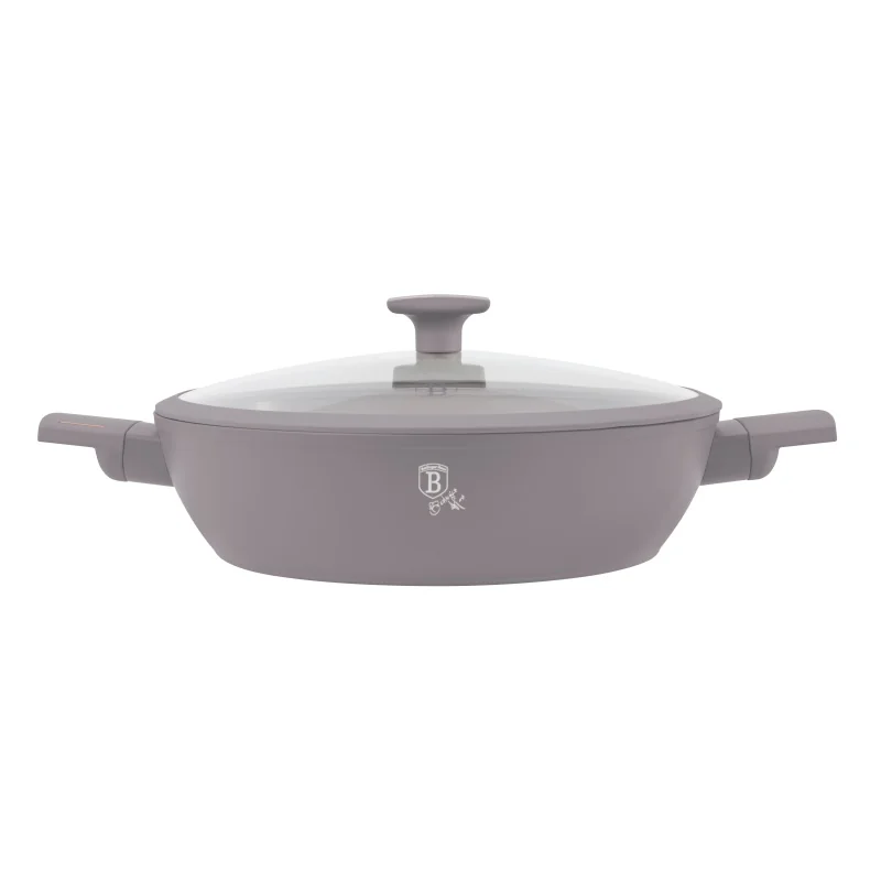 Berlingerhaus Pánev s titanovým povrchem a poklicí  32 cm Taupe Collection