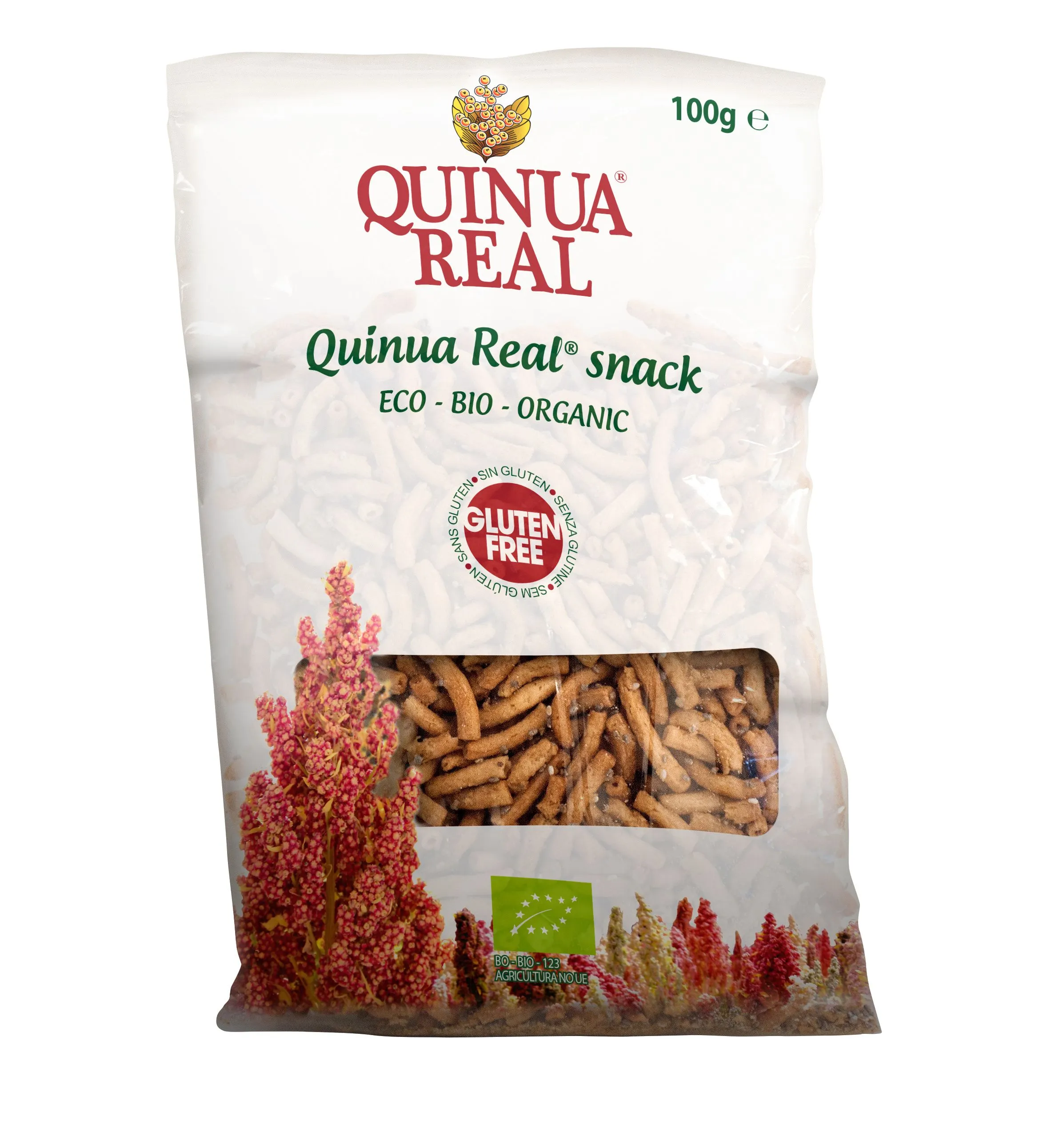 QUINUA REAL Rýžové tyčinky BIO 100g