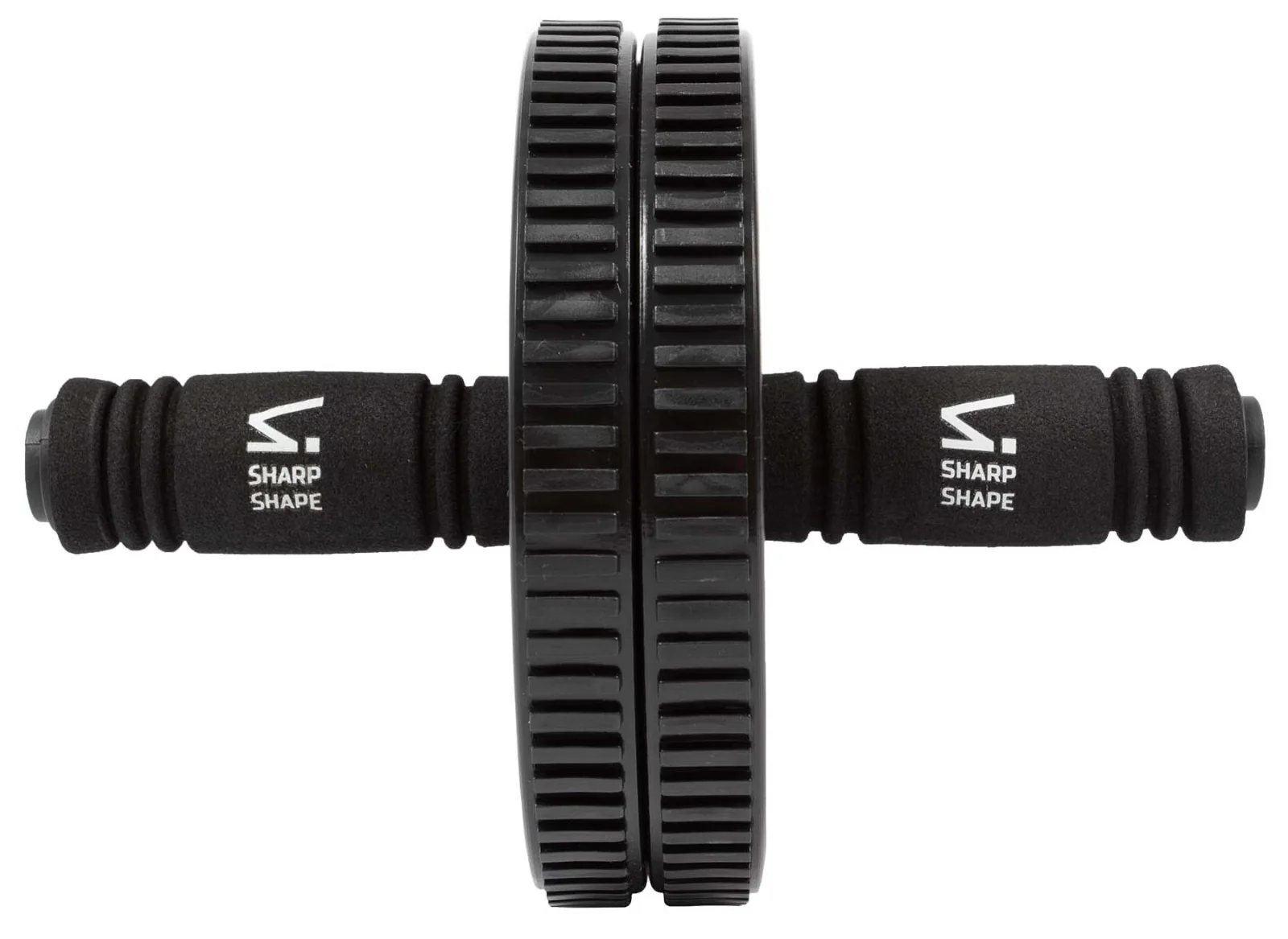 SharpShape Posilovací kolečko AB WHEEL černé