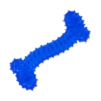 Dog Fantasy Hračka kost gumová modrá