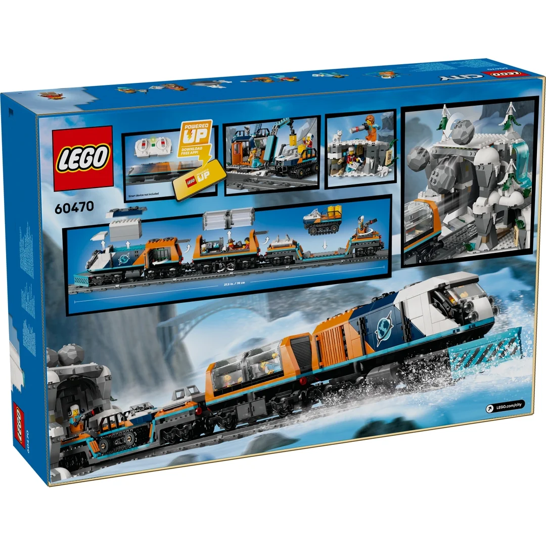 LEGO® City 60470 Polární expres pro průzkumníky Arktidy