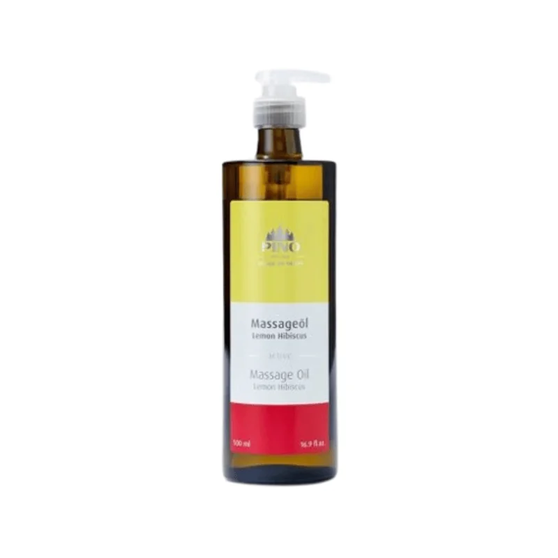 Pino Aromatický masážní olej, Ibišek Citrón, 500 ml