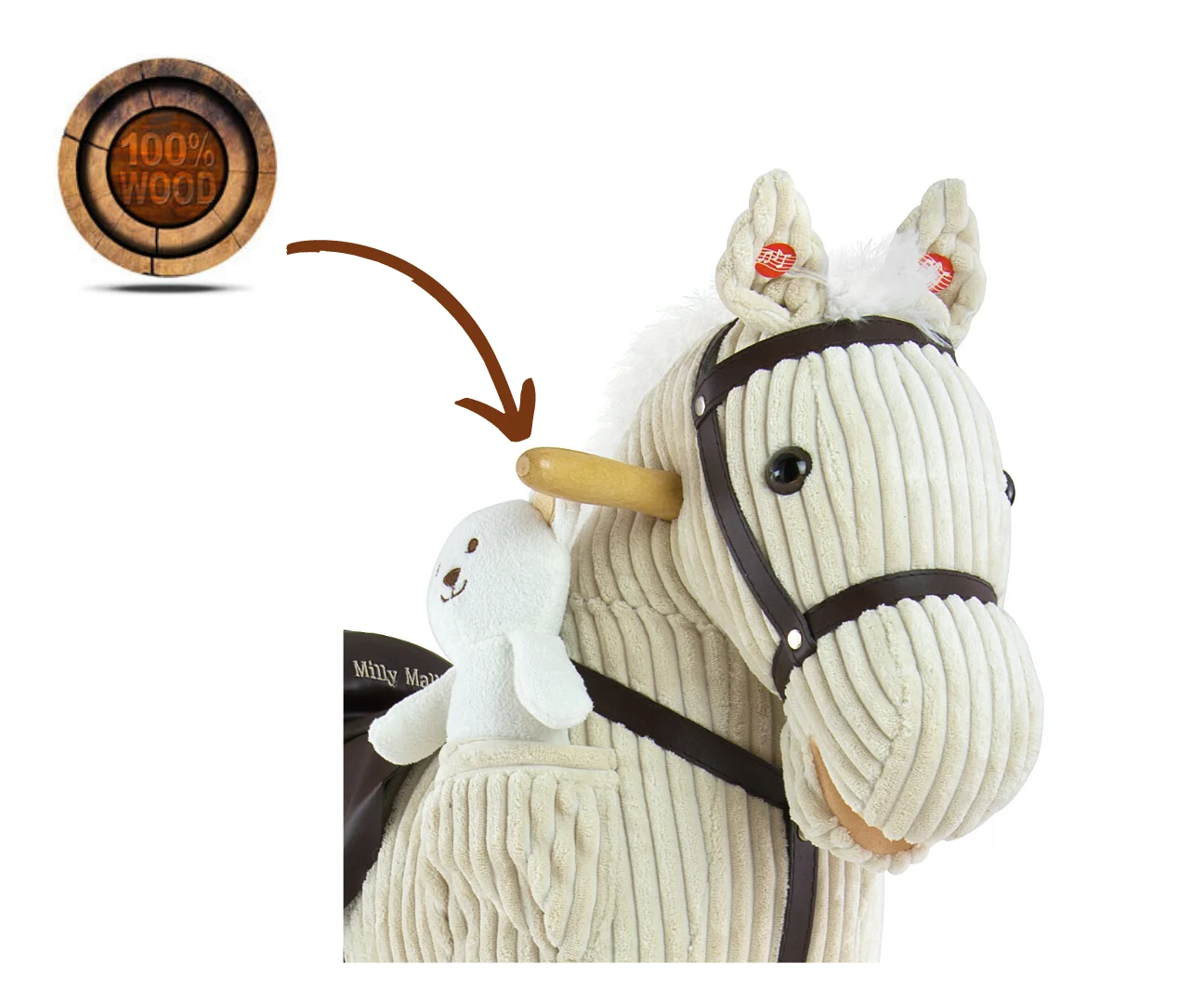 Adam Toys Houpací kůň Pony Luna