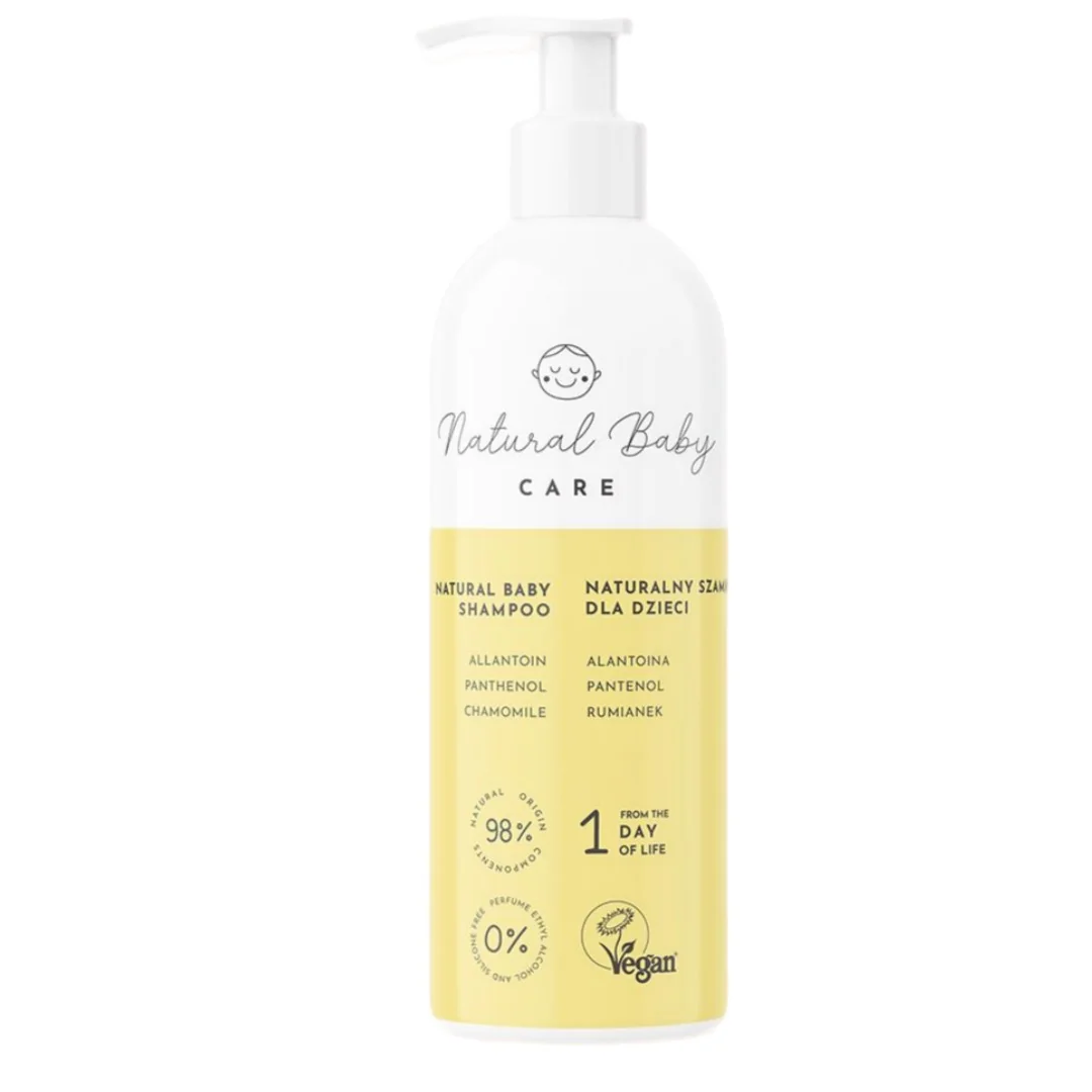 Natural Baby Care Dětský šampon na vlasy, 200 ml