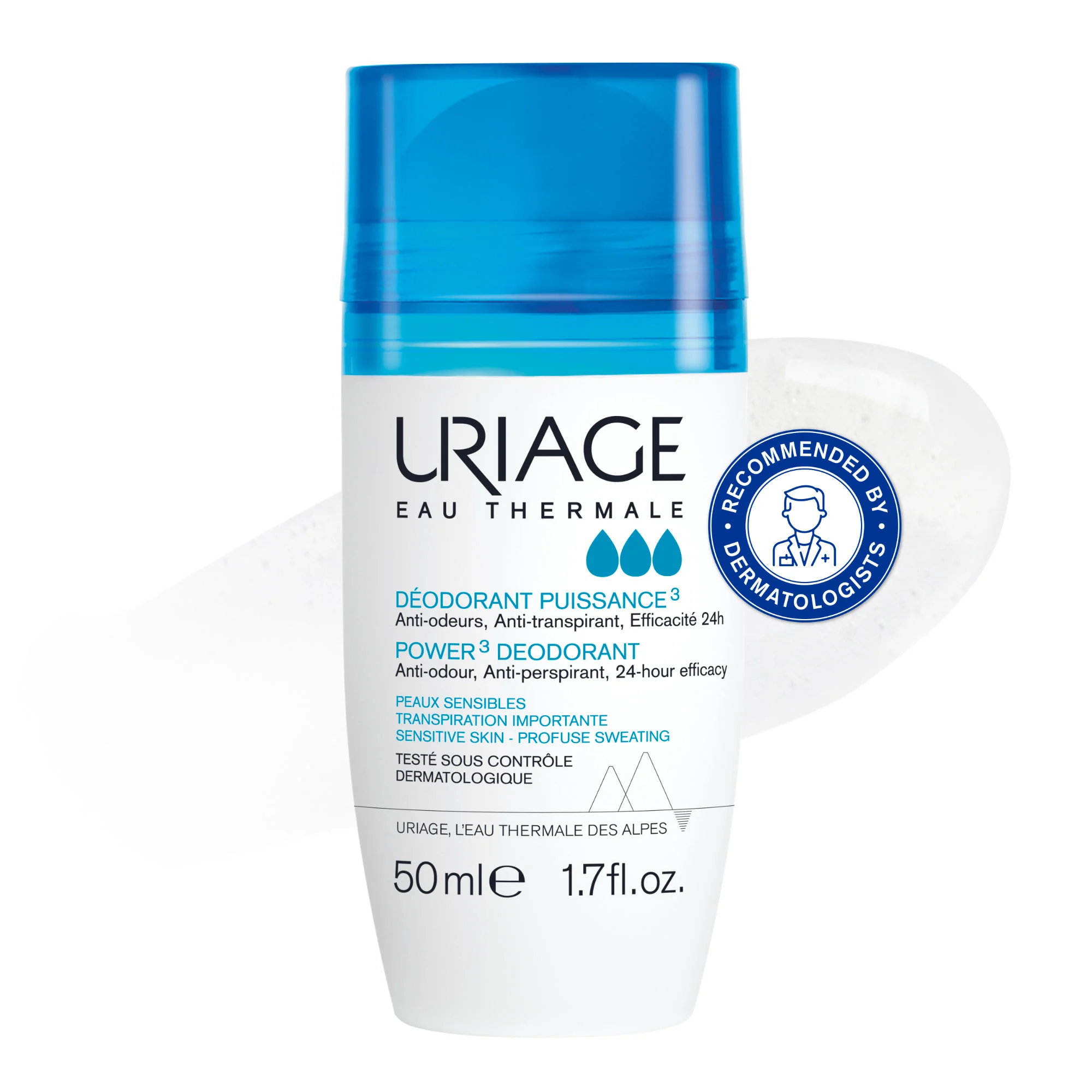 Uriage Antiperspirant Power 3 50 ml