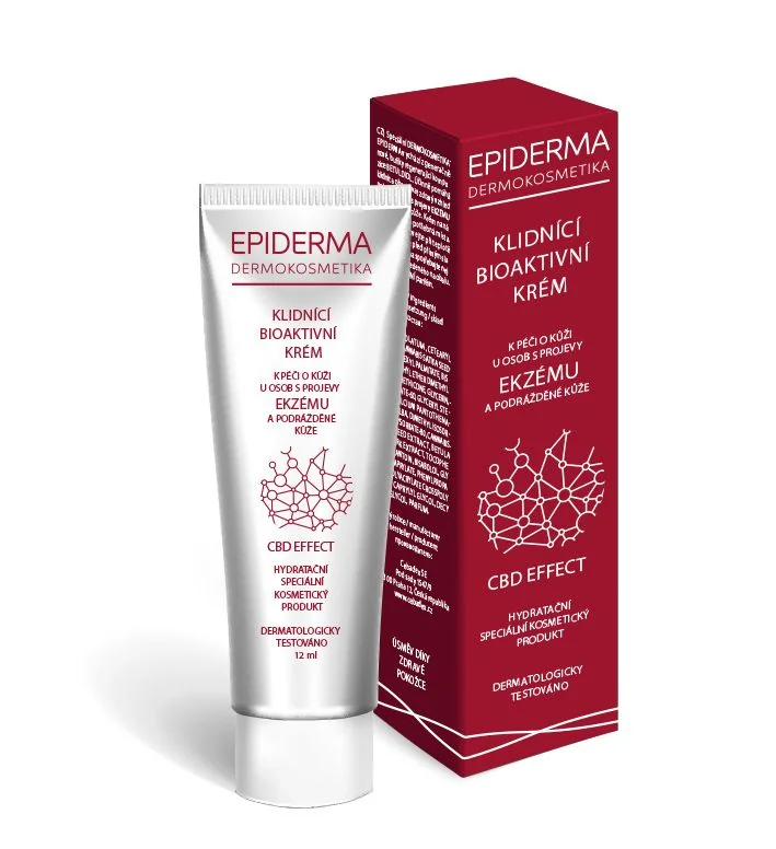 EPIDERMA bioaktivní CBD krém při ekzému 12ml