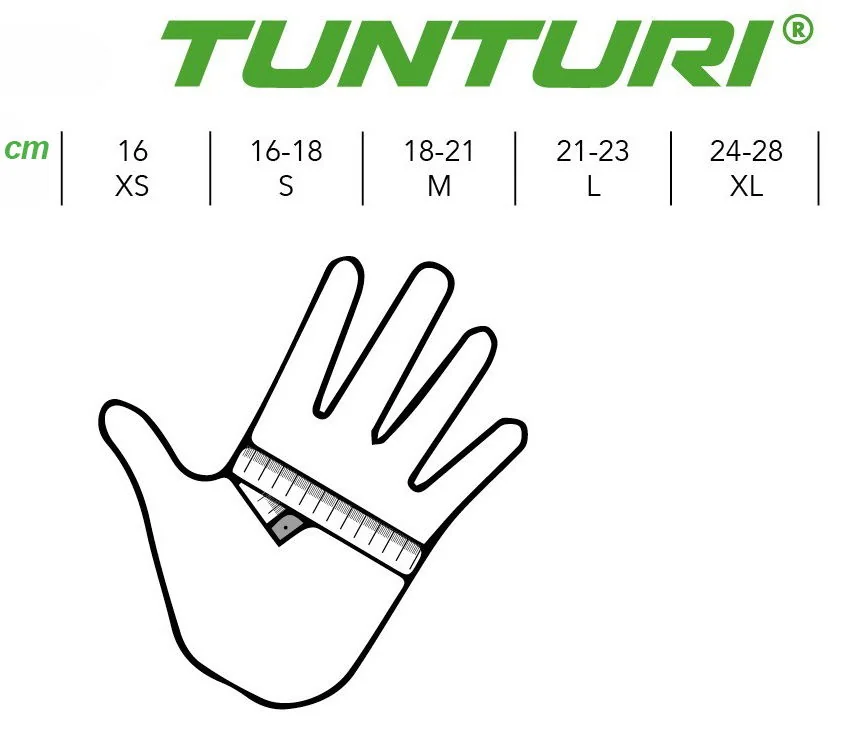 Tunturi Fitness rukavice Pro Gel varianta S