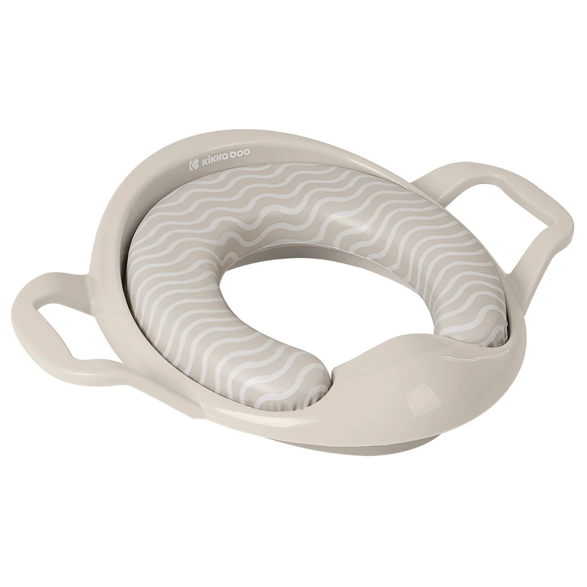 KikkaBoo Dětské WC sedátko Shape of Sea Beige
