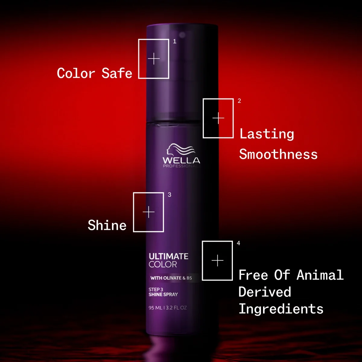 Wella Professionals Ultimate Color sprej pro zářivý lesk 95 ml