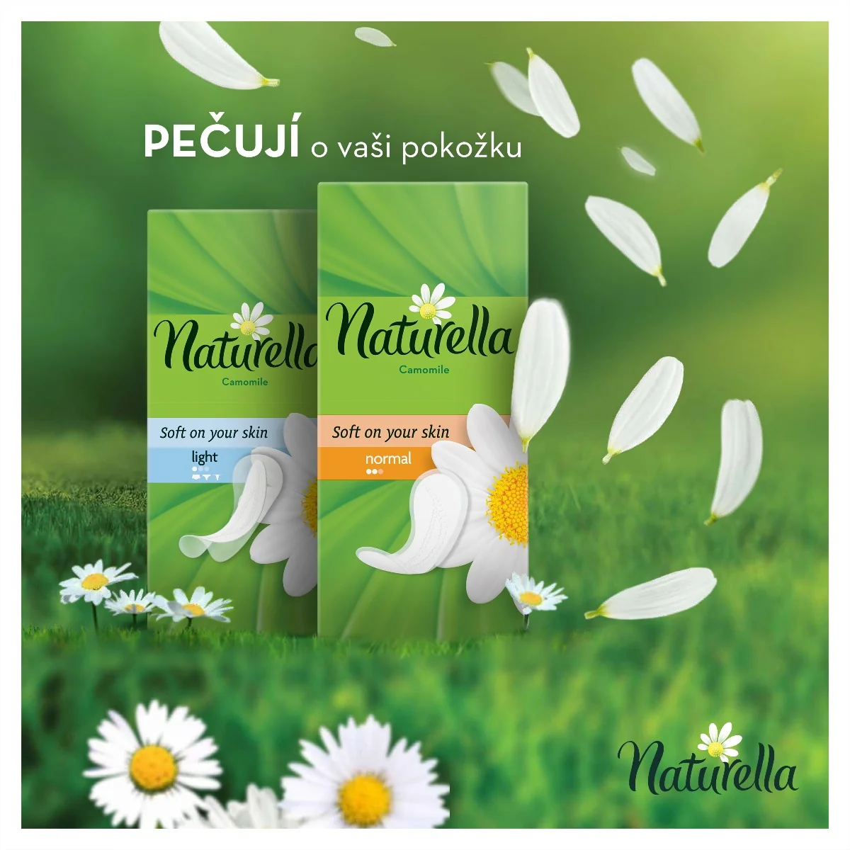 Naturella Calendula Light intimky 52 ks