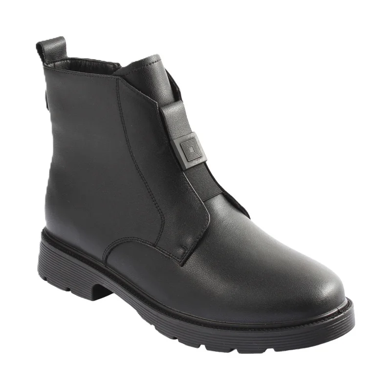 SANTÉ Dámská kotníčková obuv CW/26307 BLACK v.37