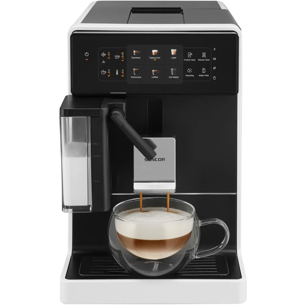 SENCOR SES 9301WH Espresso automatický kávovar bílý