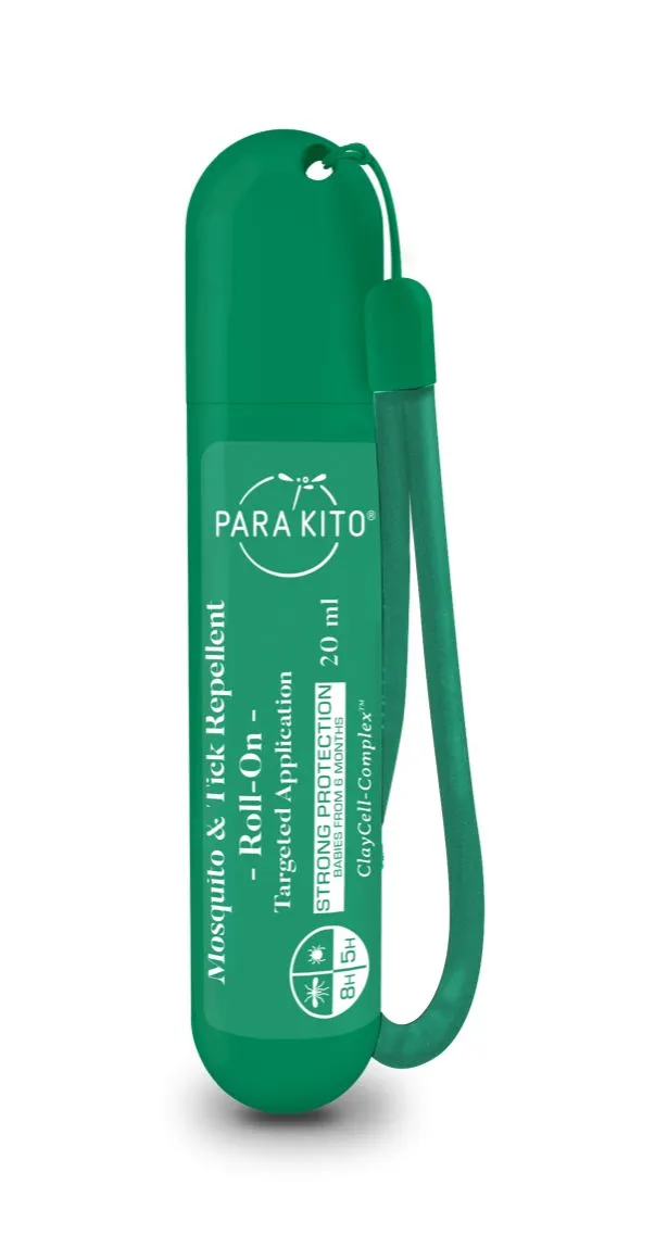 PARAKITO Roll-on pro silnou ochranu proti komárům a klíšťatům