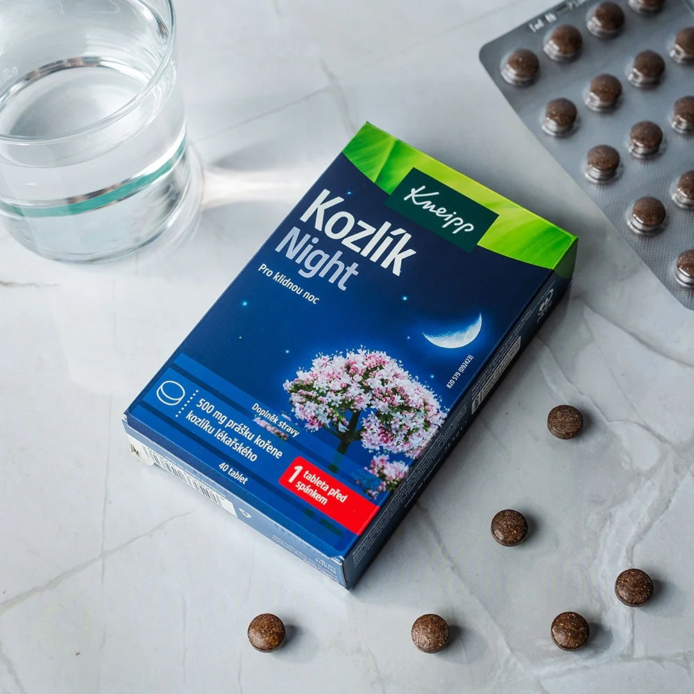 KNEIPP Kozlík Night 500 mg 40 tablet