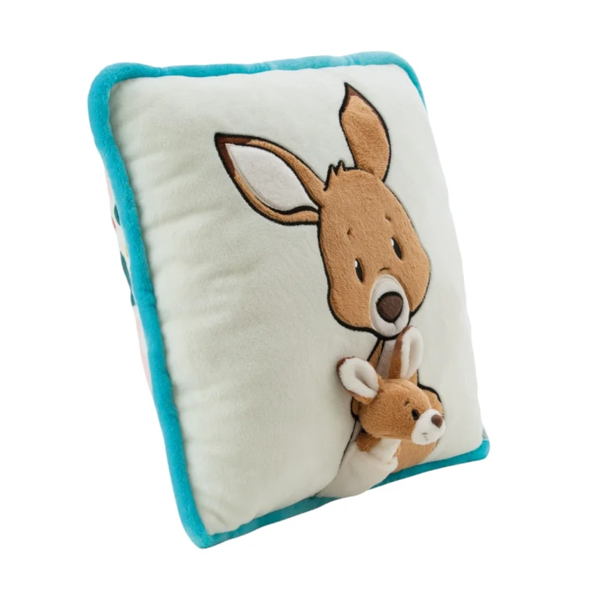 Nici Polštář Koala s mládětem 7cm , 30x30cm GREEN