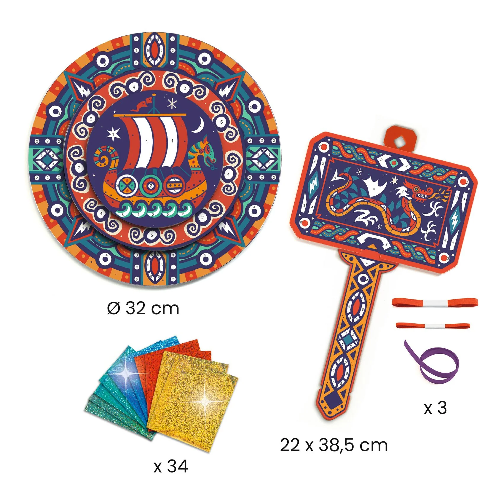 Djeco DIY Kreativní sada Viking