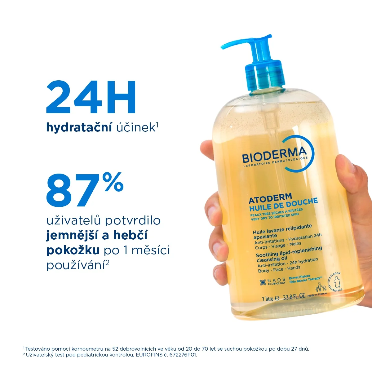 BIODERMA Atoderm sprchový olej 200 ml