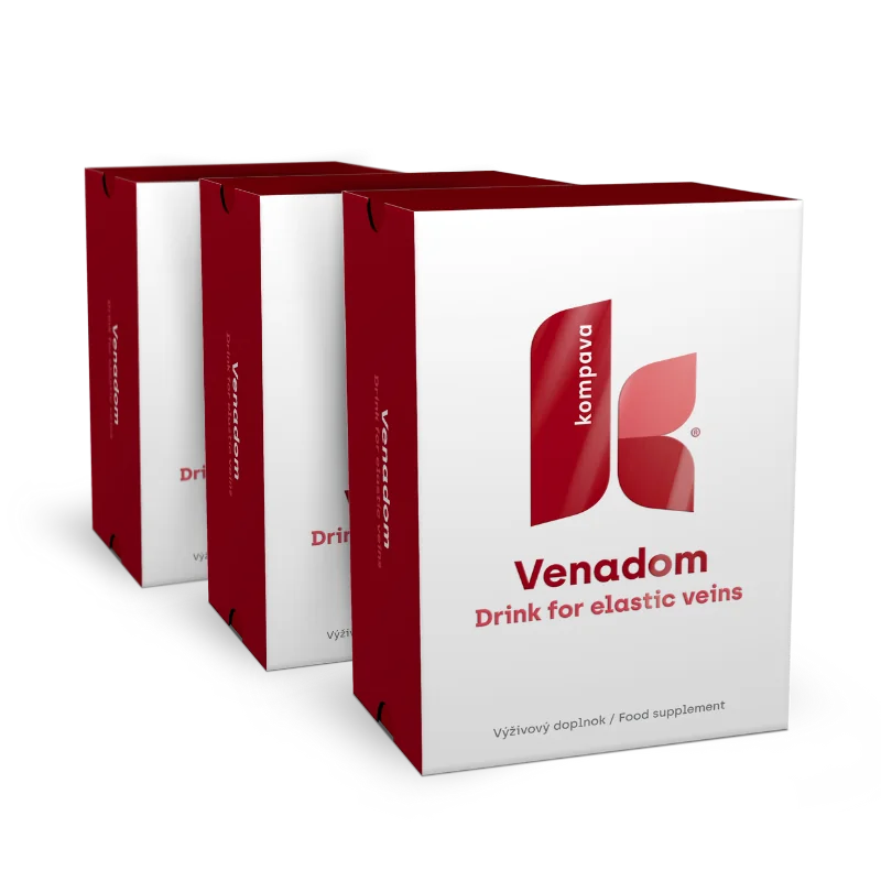 KOMPAVA Venadom 25x11g broskev