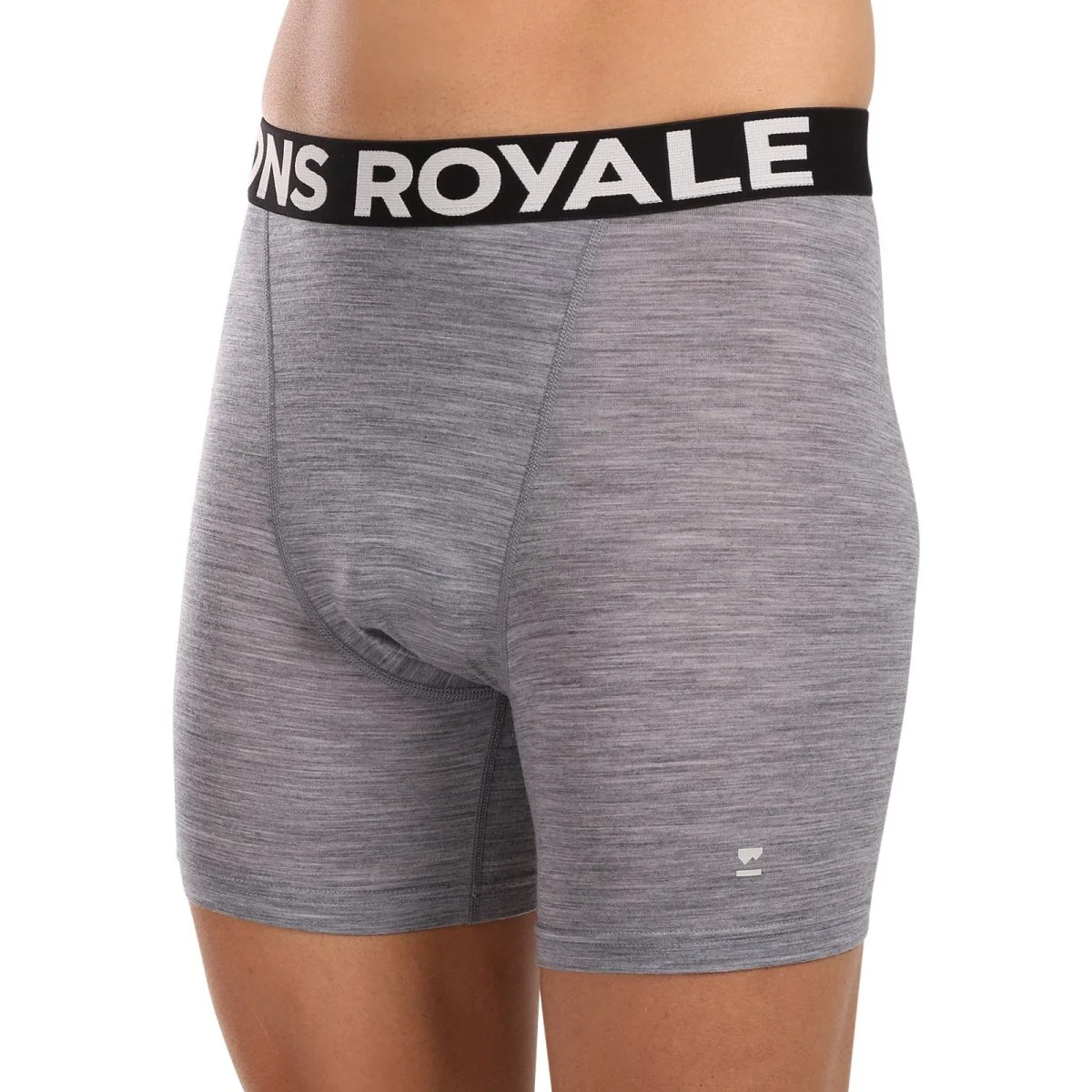Mons Royale Pánské boxerky merino šedé (100088-2169-710) L