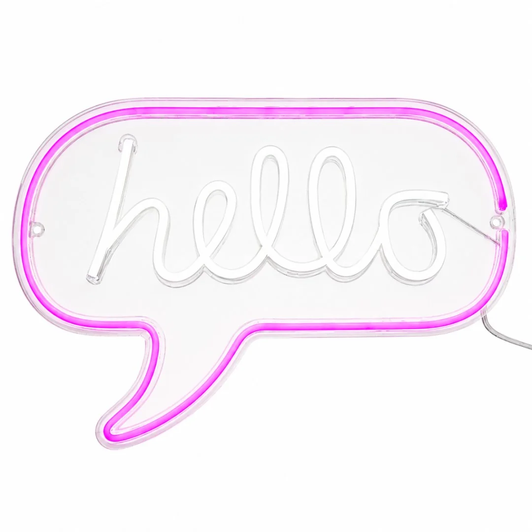 2Kids Toys LED NEON LIGHT lampička hello