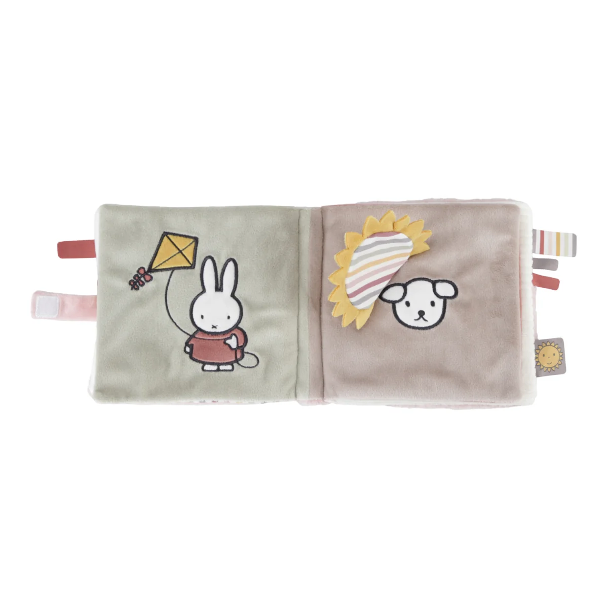 Little Dutch Textilní knížka Miffy Fluffy Pink