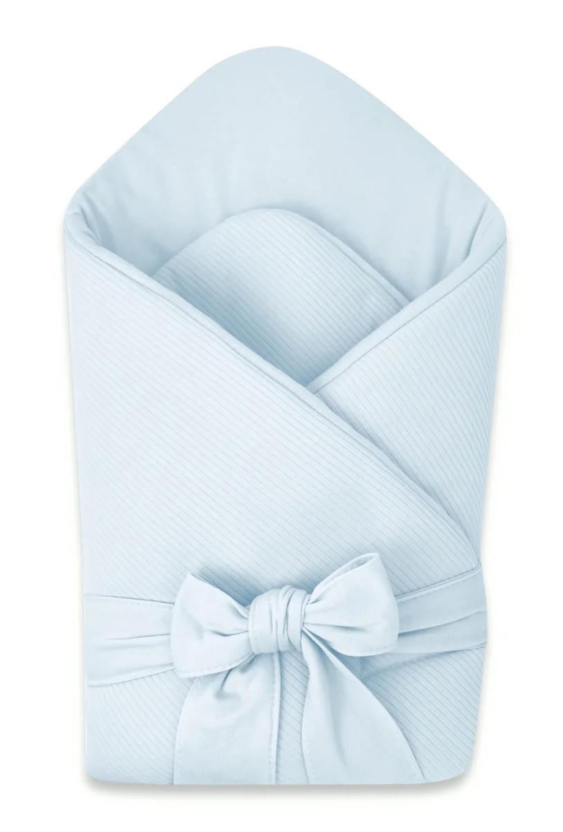 Miminu Luxusní zavinovačka SOFT pro miminko 75x75 cm - sv. modrá