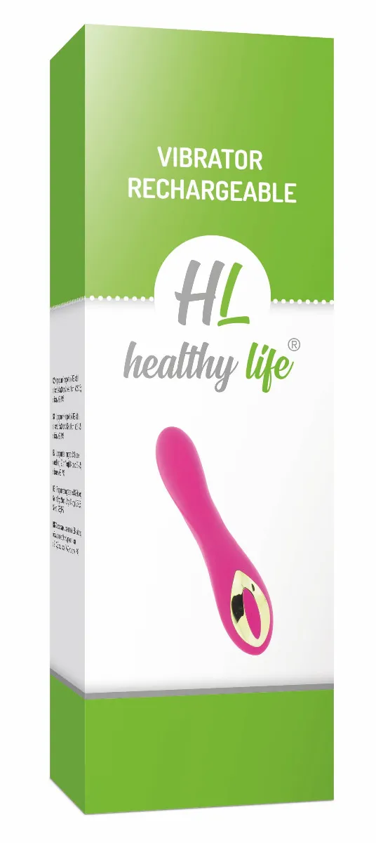 Healthy life Vibrator Rechargeable pink 0601570303 