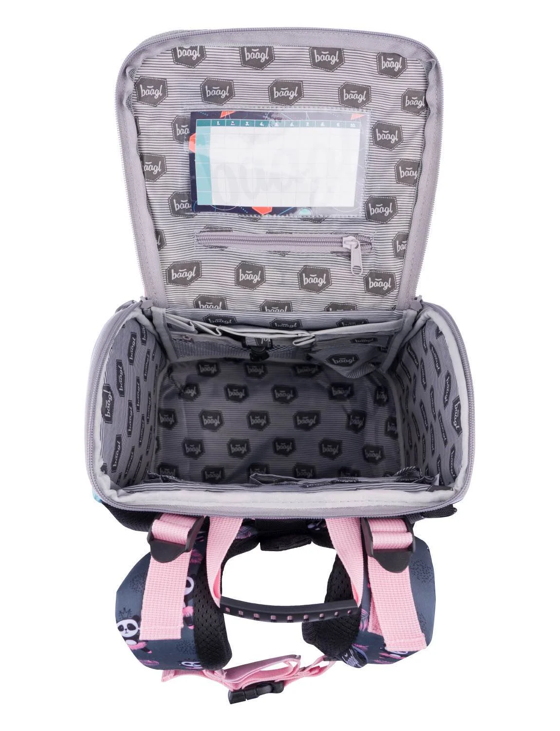 Baagl Školní set Zippy Panda III