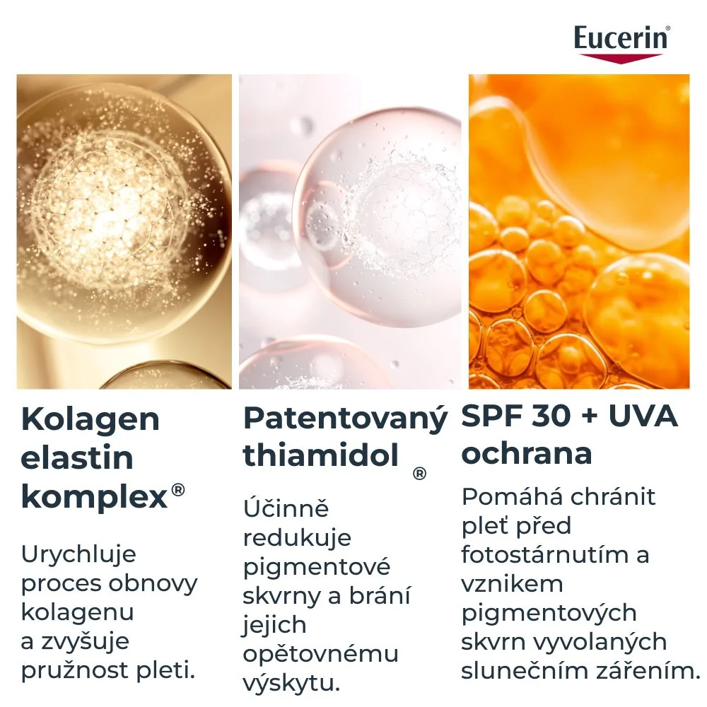Eucerin Hyaluron-Filler + Elasticity SPF30 denní krém 50 ml náhradní náplň