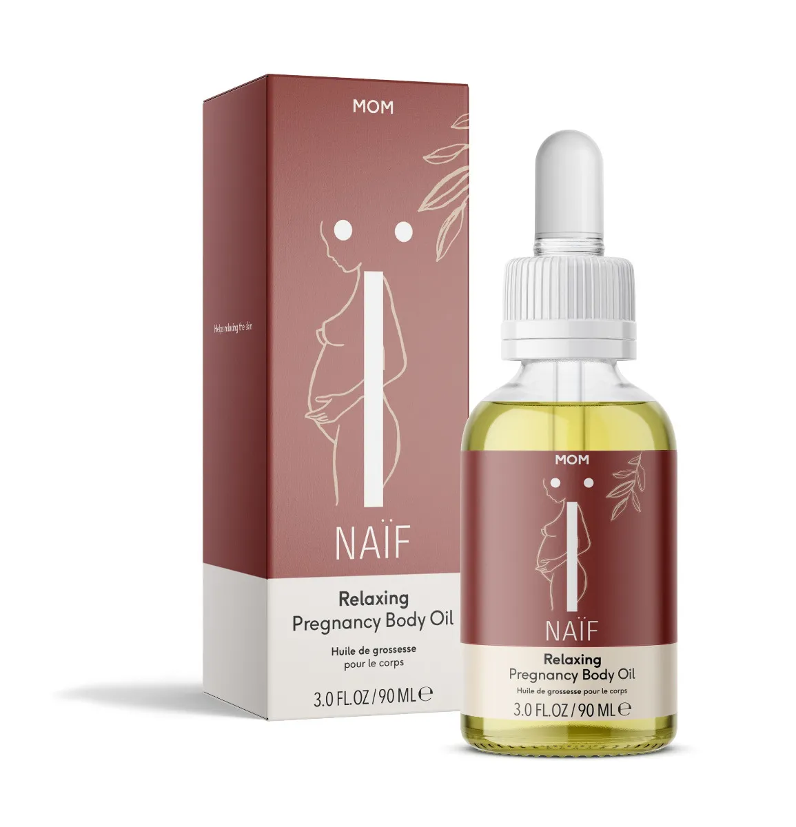 NAIF Těhotenský olej na strie 90 ml