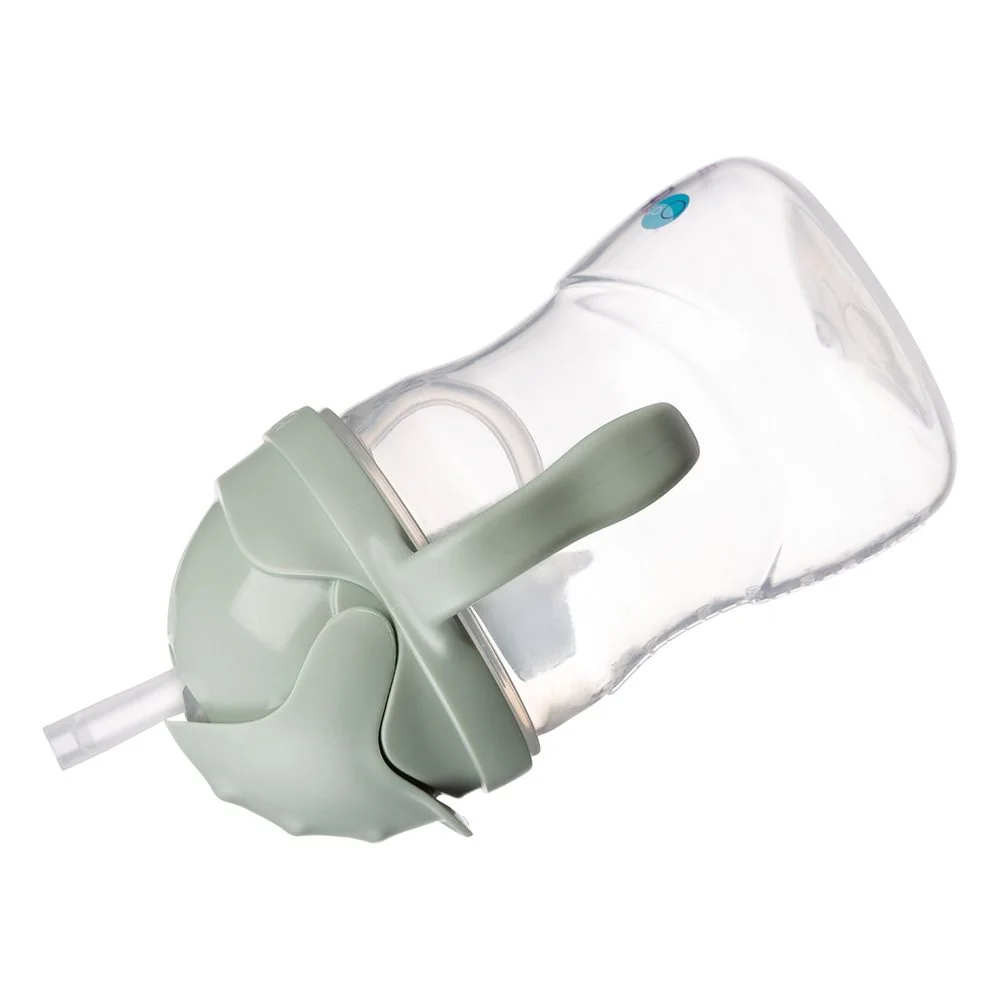 B.BOX Hrneček s brčkem - zelený 240 ml