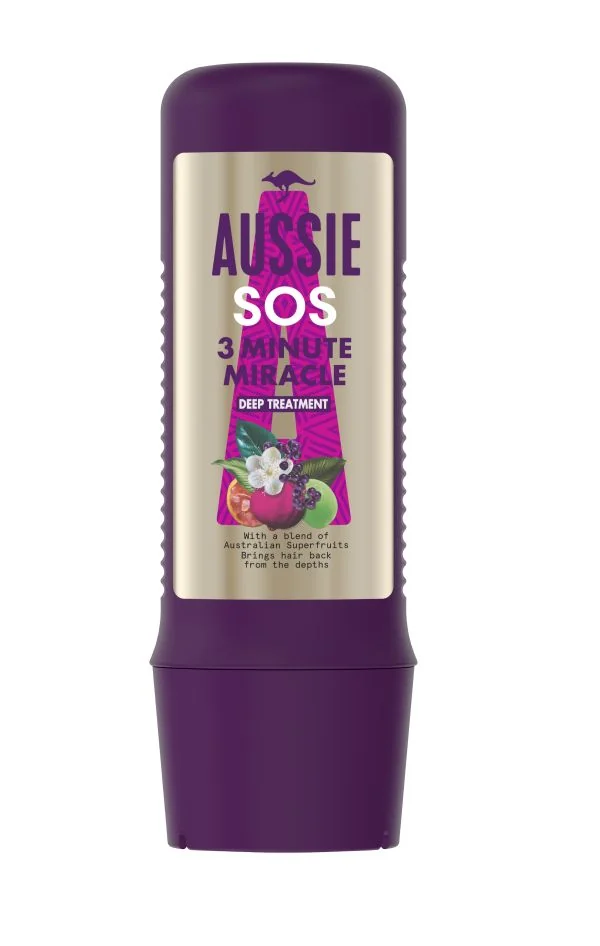 Aussie SOS Deep Repair 3 Minute Miracle intenzivní péče 225 ml