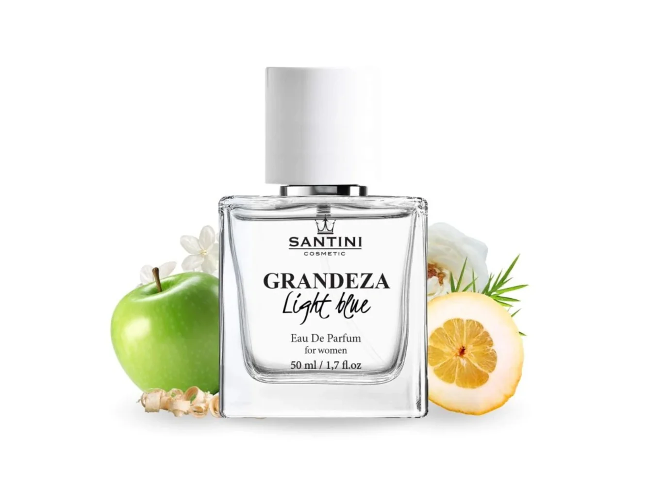 Santini Parfémovaná voda pro ženy - Grandeza Light Blue, 50ml