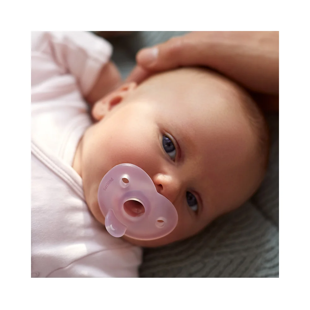 Philips Avent Šidítko Soothie 0–6m dívka 2 ks
