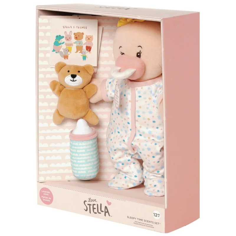 Manhattan Toy love, Stella látková panenka + sada na dobrou noc