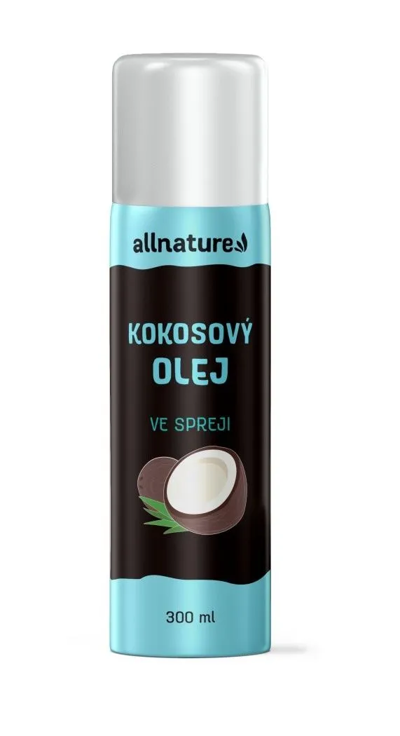 Allnature Kokosový olej ve spreji 300 ml
