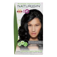 NATURIGIN Organic Based 100% Permanent Hair Colours Black 2.0