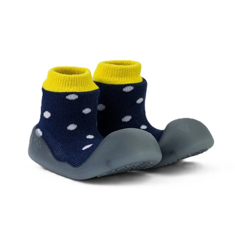 Chameleon ponožkové botičky Polka Navy vel. 135