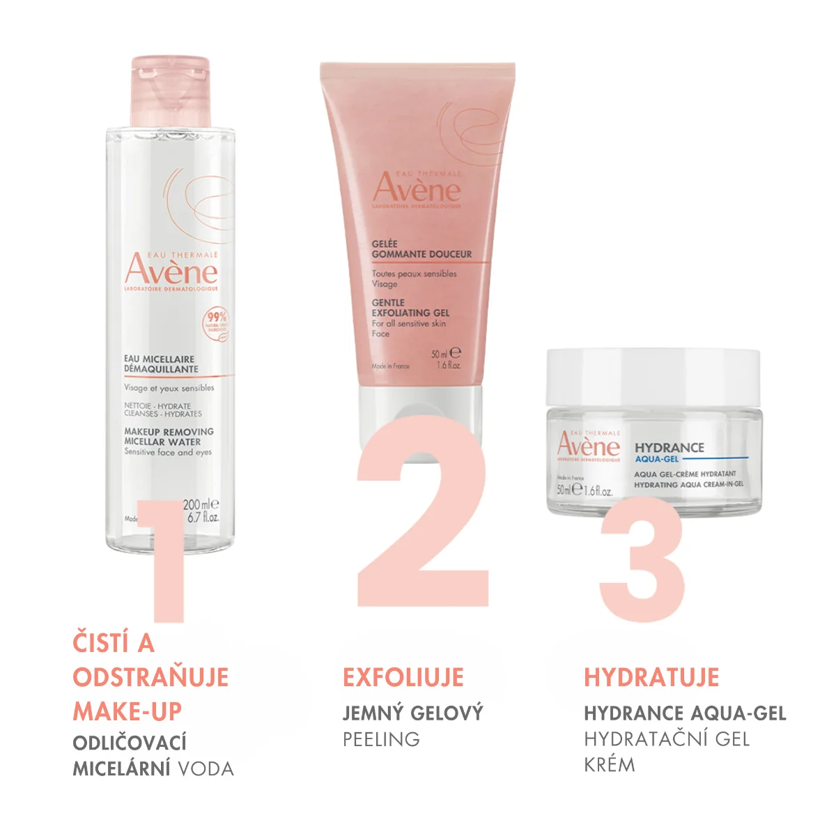 Avène Hydrance Aqua-gel 50 ml