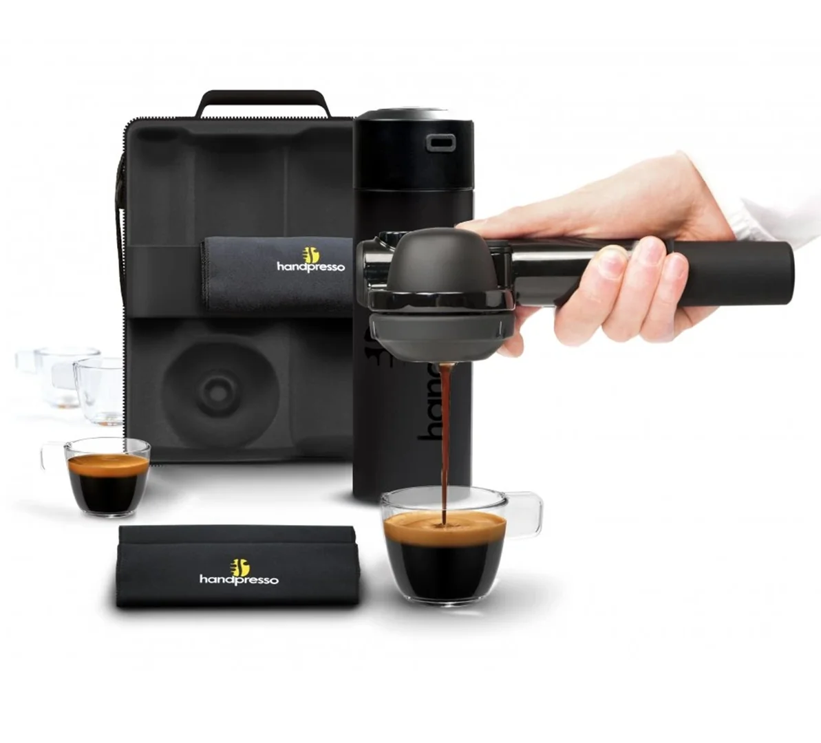Handpresso SAS Outdoor SET Hybrid Black Kávovar