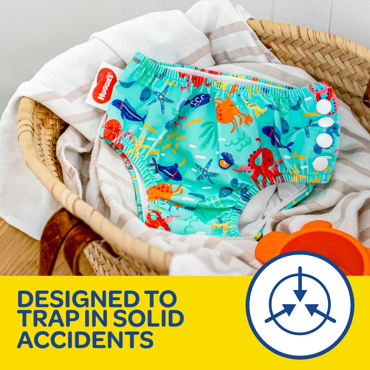 Huggies Little swimmers Nappy 5–6 pratelné koupací plavky 13 kg+