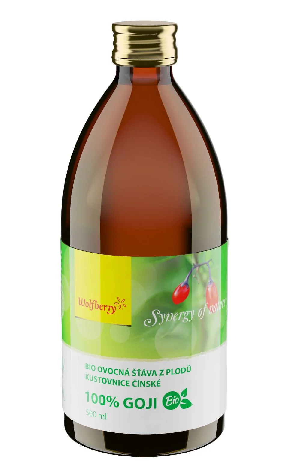 Wolfberry 100% GOJI BIO šťáva 500ml