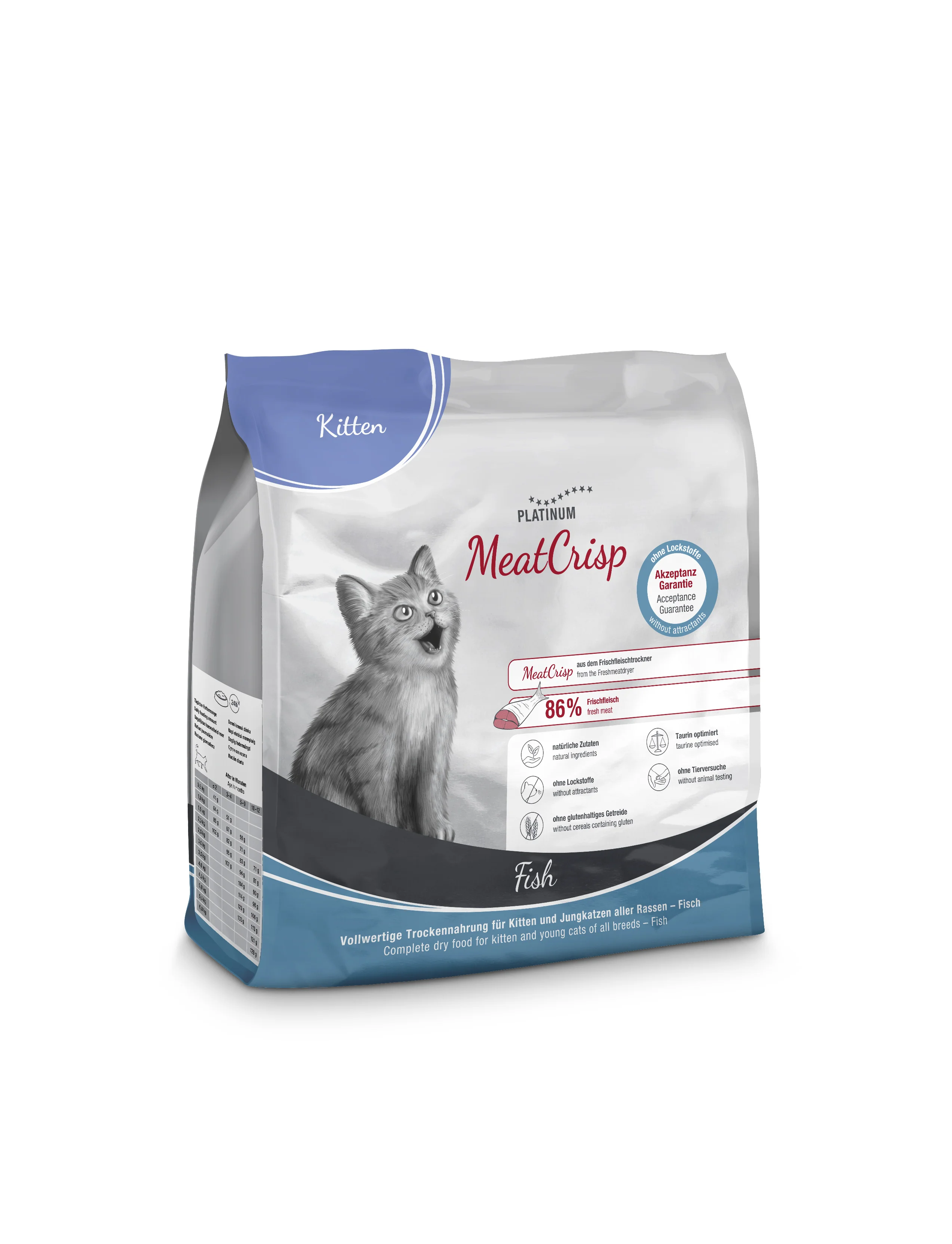 Platinum MeatCrisp Kitten Fish - Ryba pro koťata 400 g