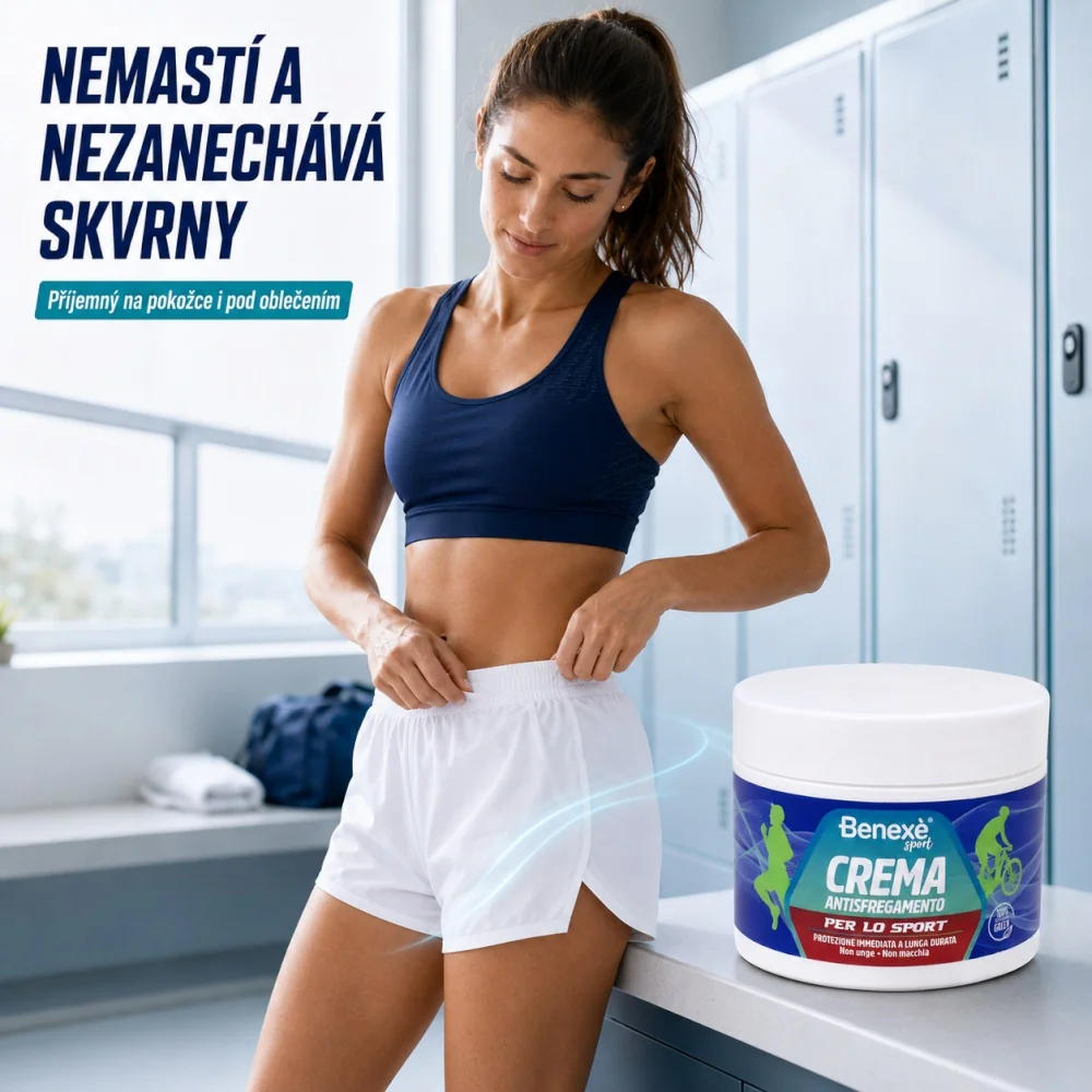Benexè SPORT Krém proti tření 250 ml