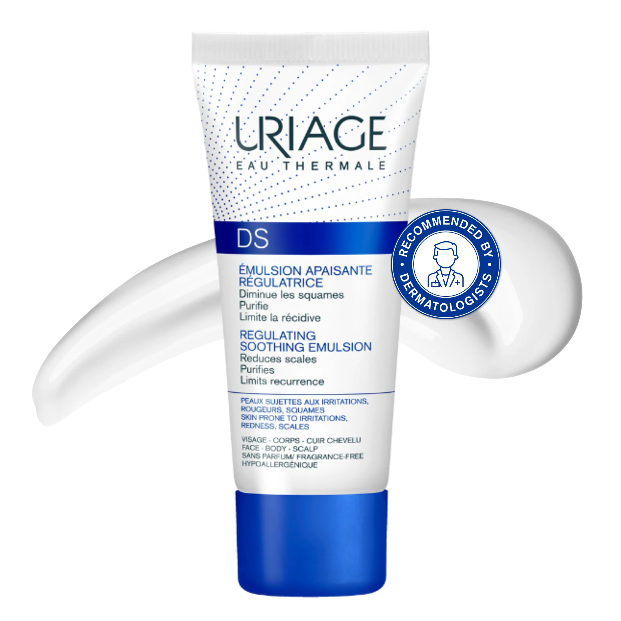 Uriage DS Zklidňující emulze proti lupům 40 ml