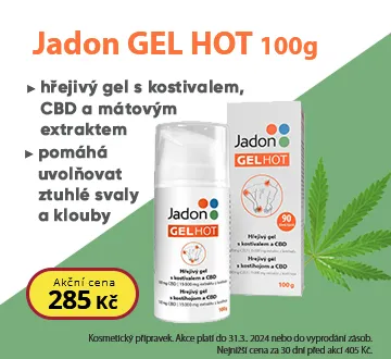 Jadon Gel Hot 285 Kč (březen 2024)