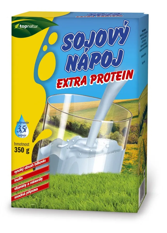 Sojový nápoj extraprotein TOPNATUR 350g